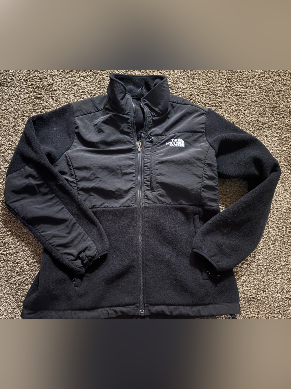 The North Face Black Hybrid Fleece Jacket